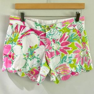 Lilly Pulitzer Buttercup Scalloped Short